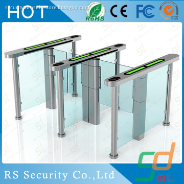 Single Side EU Standard Glass Turnstile Solutions